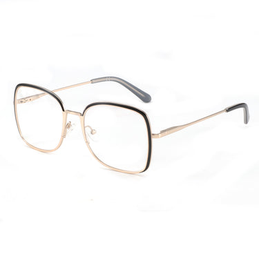 Women Cristal Eyeglasses: Grace - Black - SpaceSMART Eye Clinic (Diagonal View)